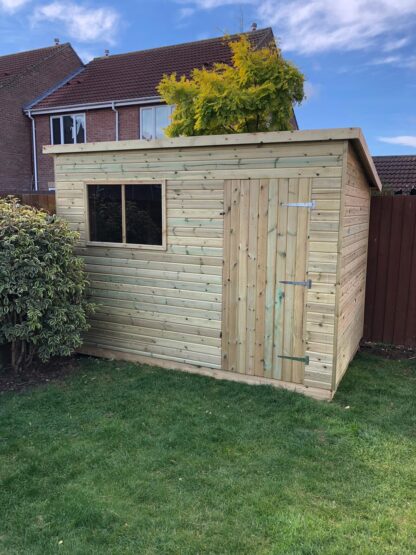This is an image of a Pent Garden Shed