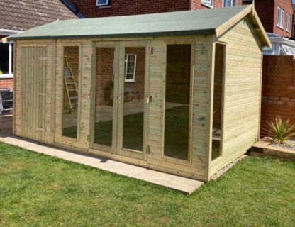This image shows an Apex roof Charlotte Combi