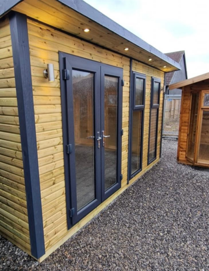 this is an image of a upvc timber building
